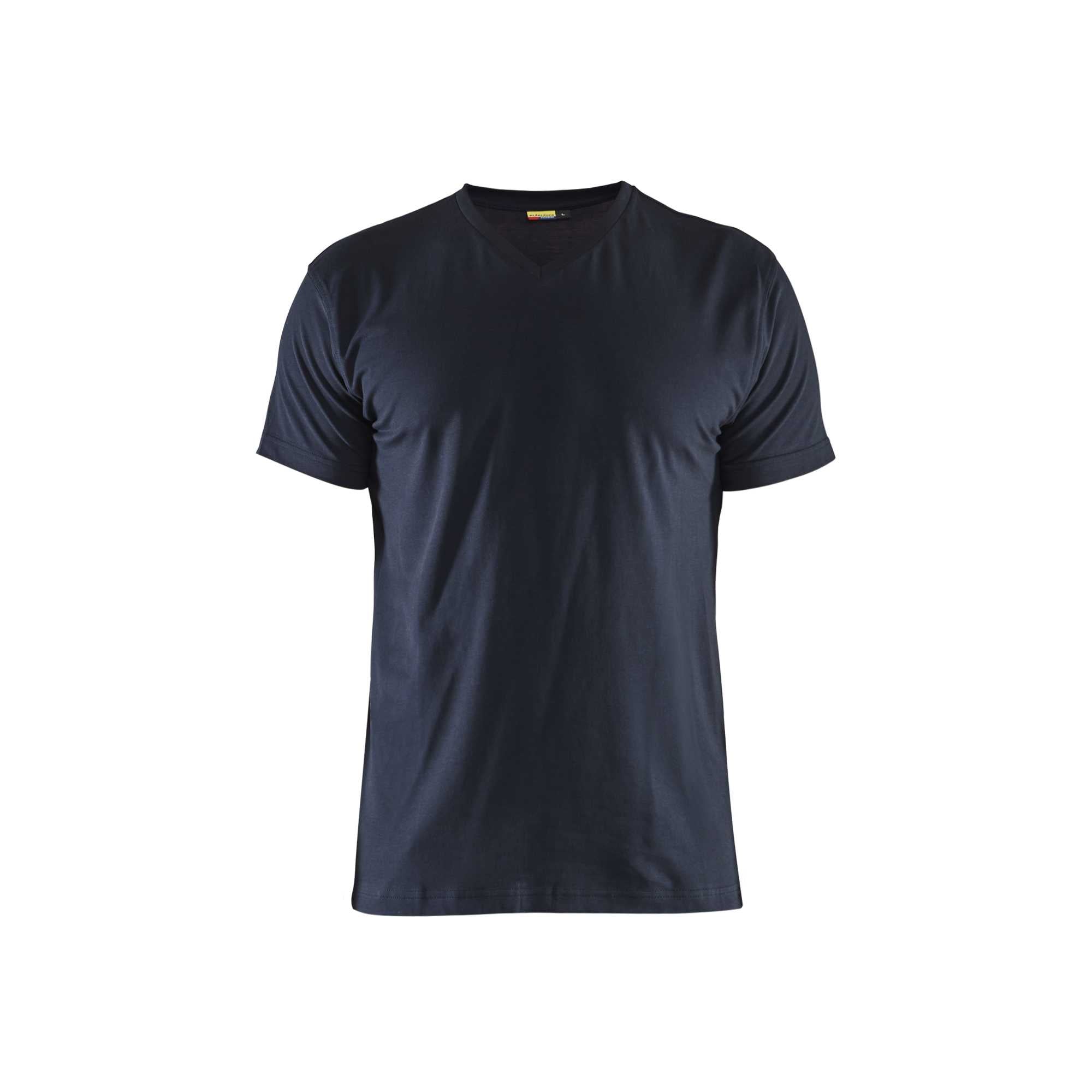 BLAKLADER 33601029 T SHIRT, V NECK Short Sleeve Work T-Shirt MEN - 95% Cotton